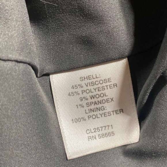 Classiques Entier Charcoal Gray Pantsuit - Picture 14 of 14